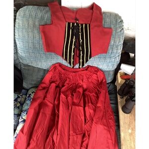 Renaissance Medieval Gown Dress Costume